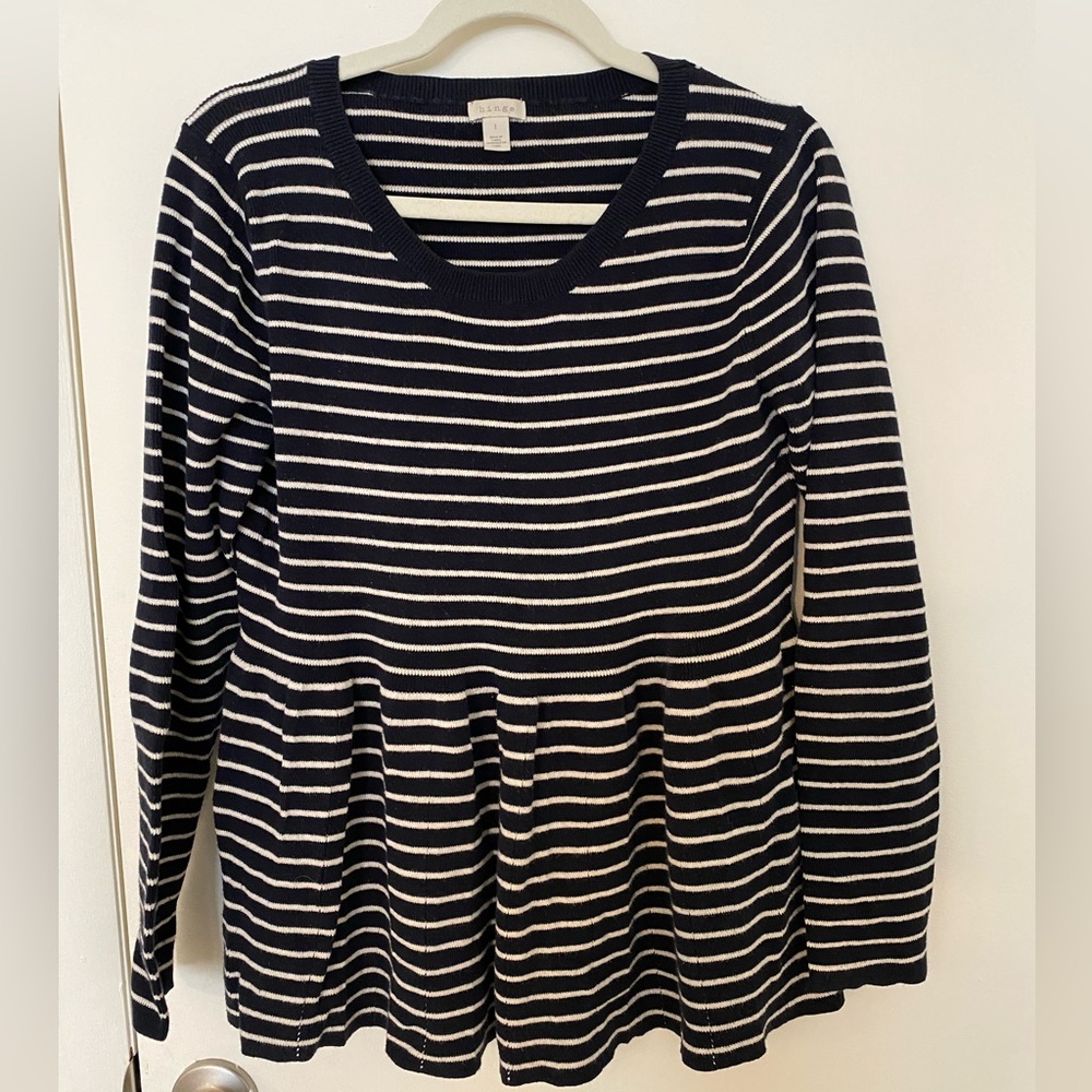 Hinge Peplum Knit Sweater